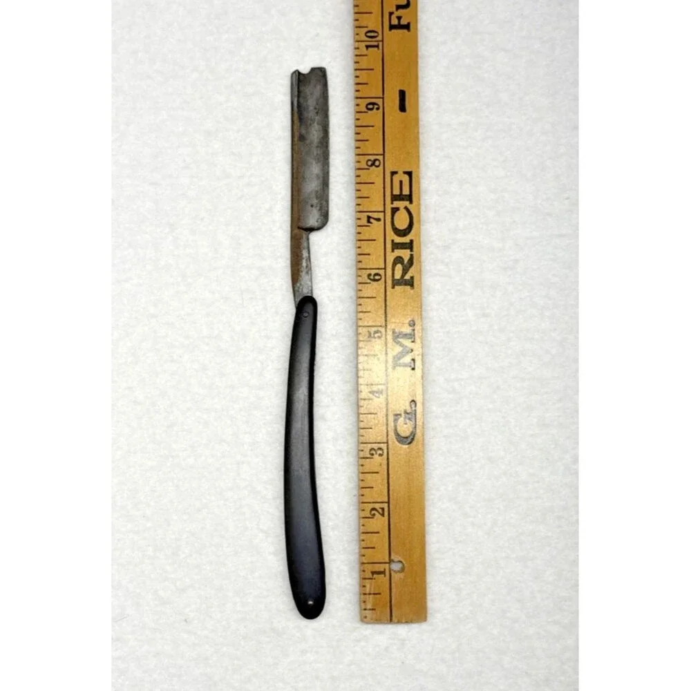 W.H. Morley & Sons Clover Brand Straight Razor Solingen Germany Vintage
